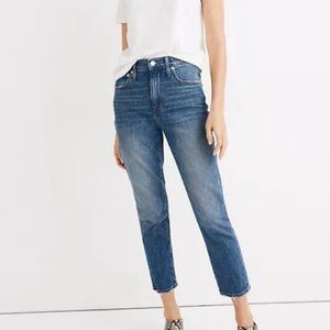 Madewell High Rise Slim Crop Boyjean Size 27